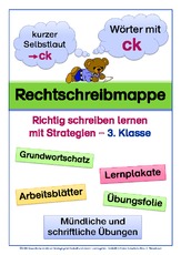 Wörter mit ck, kurzer Vokal, Kl. 3.pdf